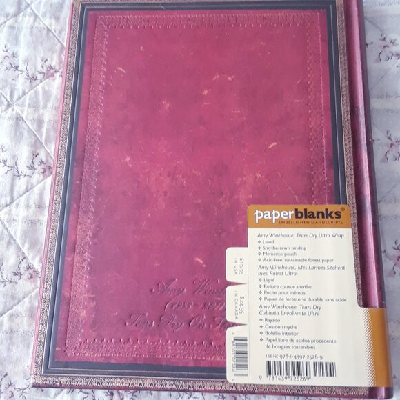 Amy Winehouse Paperblanks Journal - Picture 3 of 7
